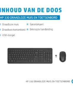 HP 330 draadloze muis en draadloos toetsenbord - Afbeelding 3