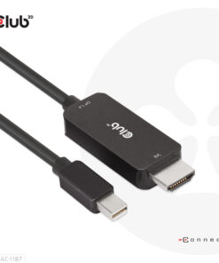 CLUB3D MiniDisplayPort kabel 1.4 naar HDMI met 4K120Hz/8K60Hz HDR10+ M/M 1.8m - Afbeelding 5