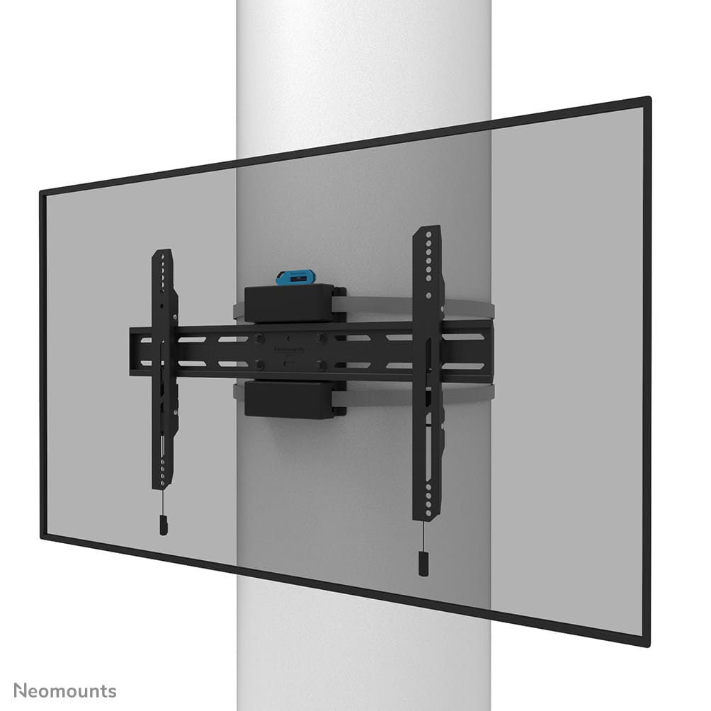 Neomounts WL30S-910BL16 TV-pilaarsteun 40-75" - vlak - vergrendelbaar - diam. 25-100 cm