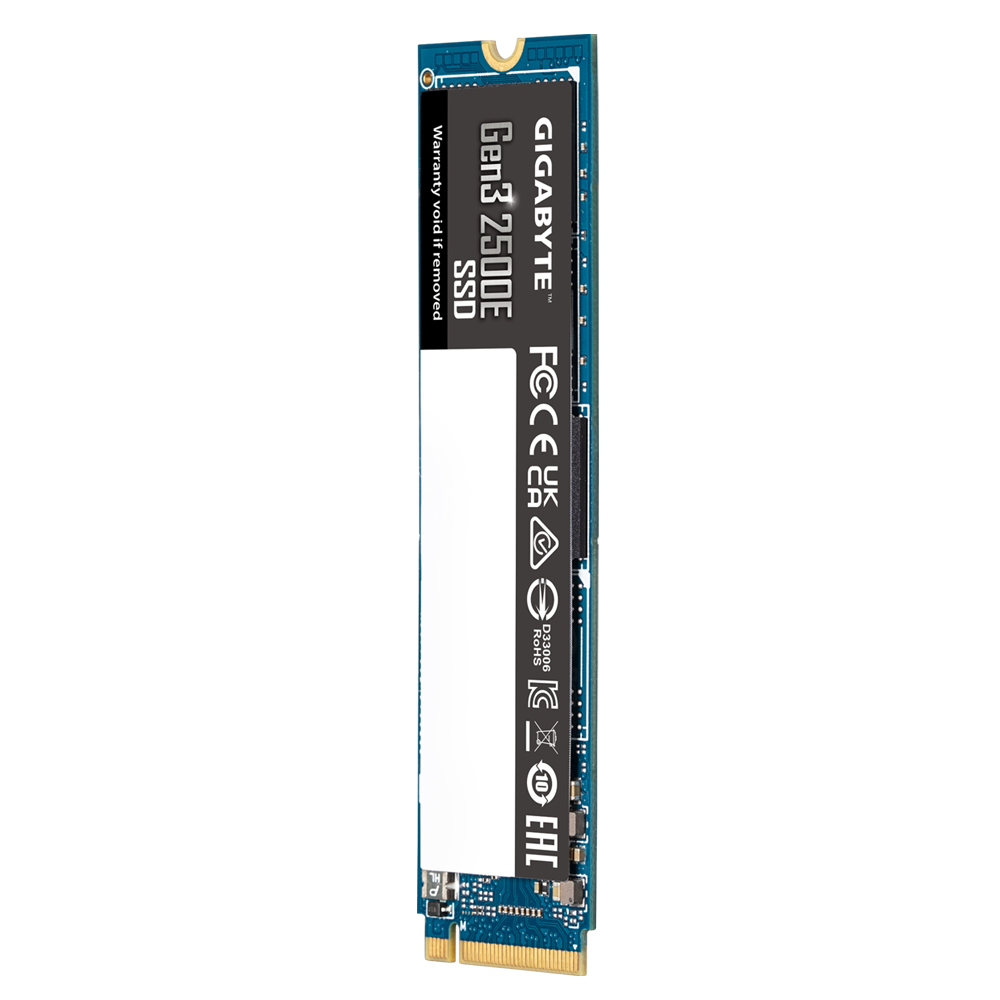 GIGABYTE Gen3 2500E SSD 1TB M.2 PCI Express 3.0 NVMe 3D NAND - Afbeelding 5