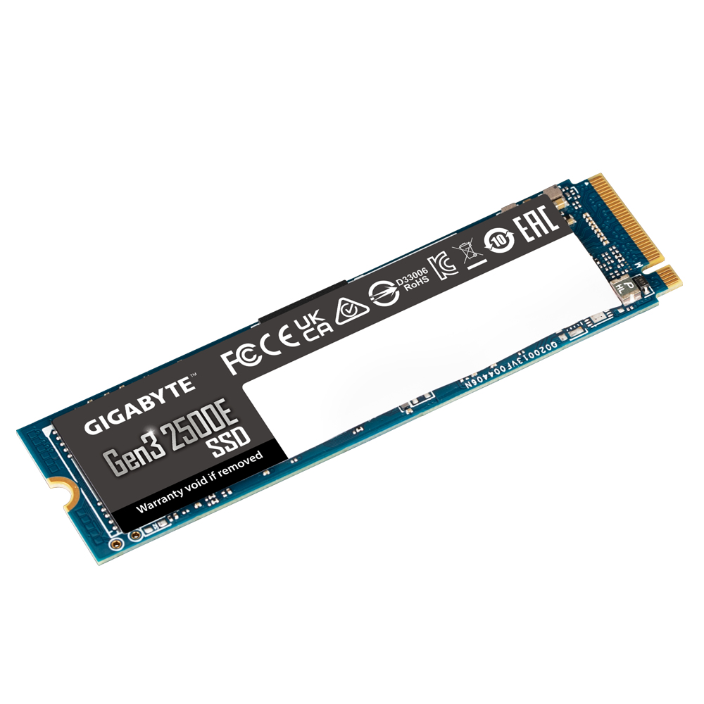 GIGABYTE Gen3 2500E SSD 1TB M.2 PCI Express 3.0 NVMe 3D NAND - Afbeelding 6