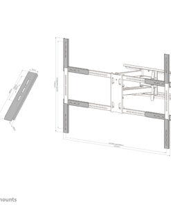 Neomounts AWLS-950BL1 VESA-uitbreidingskit 55-110" - max 125 kg