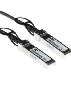 ACT 1 m SFP+ - SFP+ Passive DAC Twinax cable gecodeerd voor open platform / uncoded / generic