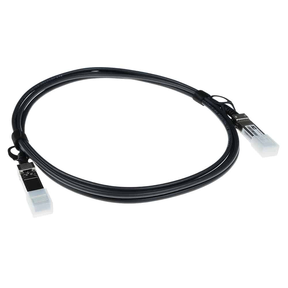 ACT 1 m SFP+ - SFP+ Passive DAC Twinax cable gecodeerd voor HP / HPE / Aruba / Procurve (J9281A/J9281B/J9281D) - Afbeelding 2