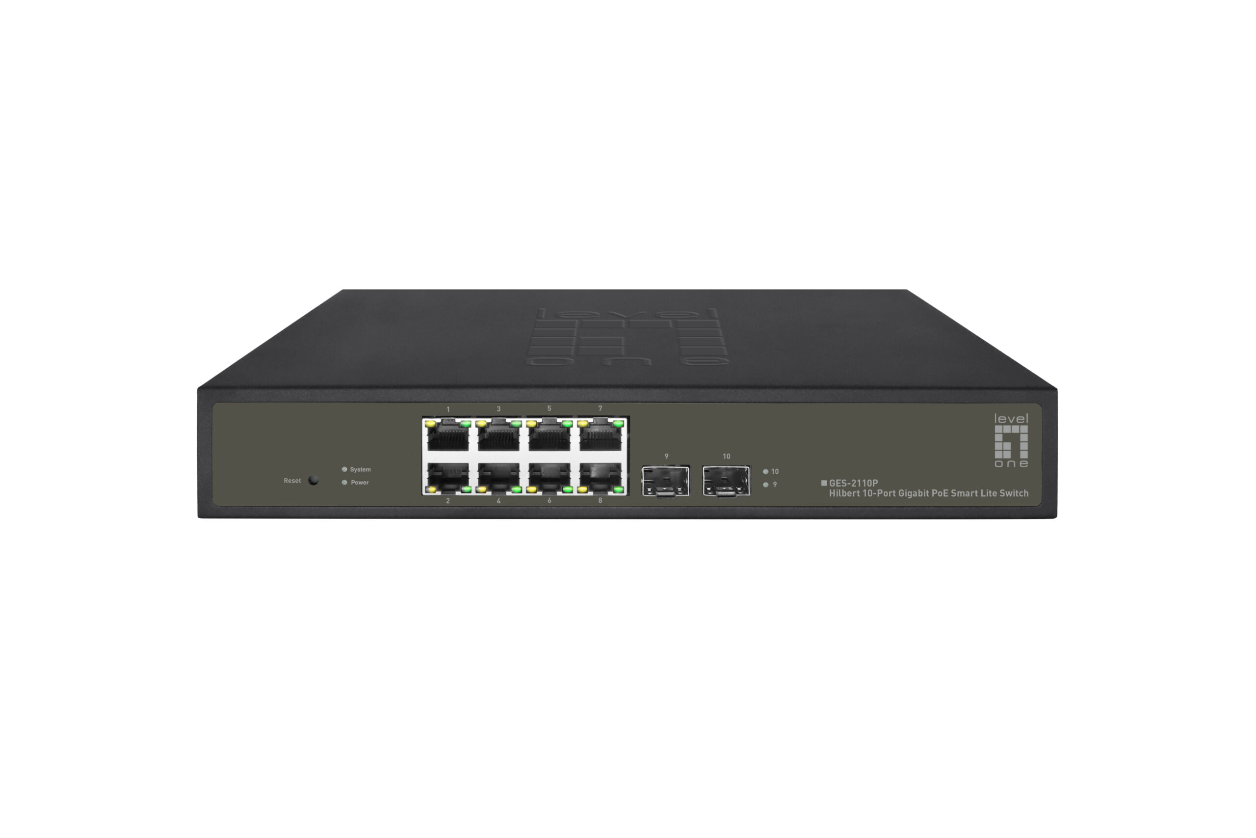 LevelOne GES-2110P netwerk-switch Managed L2 Gigabit Ethernet (10/100/1000) Power over Ethernet (PoE) Zwart - Afbeelding 5