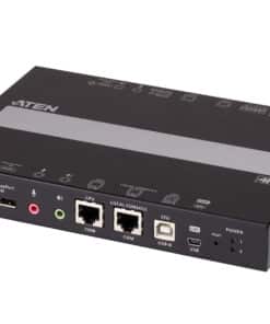 ATEN 1-Lokaal/Extern delen toegang 4K DisplayPort KVM-over-IP schakelaar met enkelvoudige poort