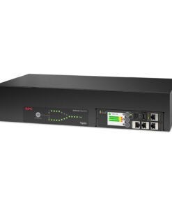 APC AP4424A - Automatic Transfer Switch, (16x) C13 + (2x) C19, 7680W, Rack mountable