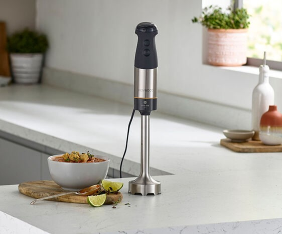 Kenwood Triblade XL + HBM60.002GY Staafmixer 1000 W Grijs - Afbeelding 2