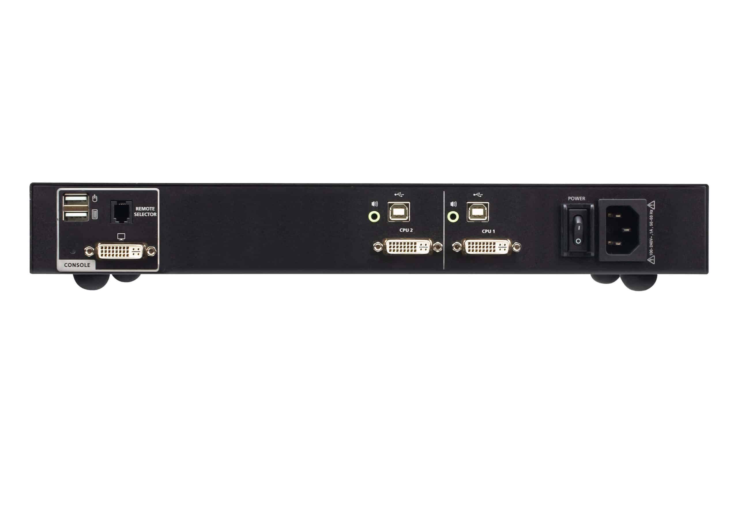 ATEN USB DVI KVM-schakelaar met 2 poorten (conform PSD PP v4.0) - Afbeelding 2