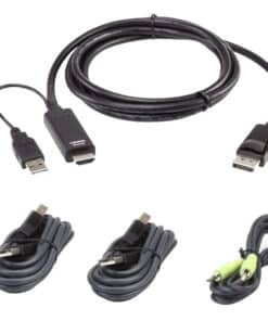 ATEN 1.8M USB Universeel veilig KVM-kabelpakket