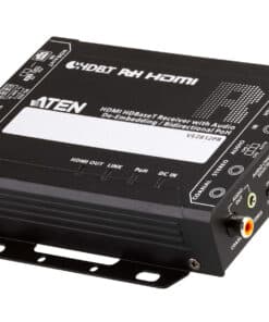 ATEN HDMI HDBaseT-ontvanger met Audio De-Embedding / tweerichtings PoH (4K@100m) (HDBaseT Class A) (PoH PSE & PD)