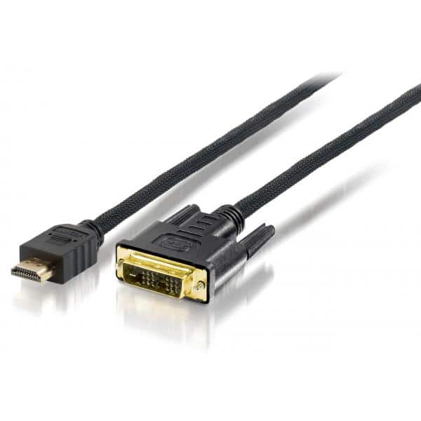 Equip 119322 HDMI naar DVI-D kabel, 2,0 m, bidirectioneel - Afbeelding 2