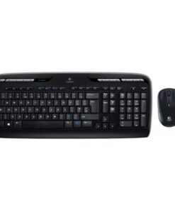 Logitech MK330 920-003989 Wireless Desktop [Numpad, Wheel, 11x Media keys, Optical, Black]