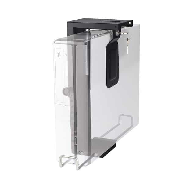 Neomounts CPU-D075BLACK/LK CPU houder - vergrendelbaar - max 10 kg - universeel - Afbeelding 4