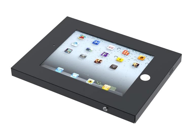 Neomounts IPAD2N-UN20BLACK Tablet muurbeugel 9.7" - vergrendelbaar - Afbeelding 2
