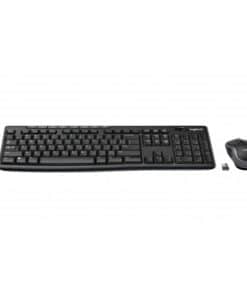 Logitech MK270 920-004509 Wireless Desktop Set black [111-key, 8x hotkey, Optical, Black] - Afbeelding 3