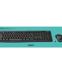 Logitech MK270 920-004509 Wireless Desktop Set black [111-key, 8x hotkey, Optical, Black] - Afbeelding 5
