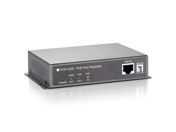 LevelOne POR-0200 netwerkextender Netwerkrepeater Zwart - Afbeelding 2