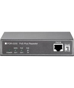 LevelOne POR-0200 netwerkextender Netwerkrepeater Zwart - Afbeelding 4