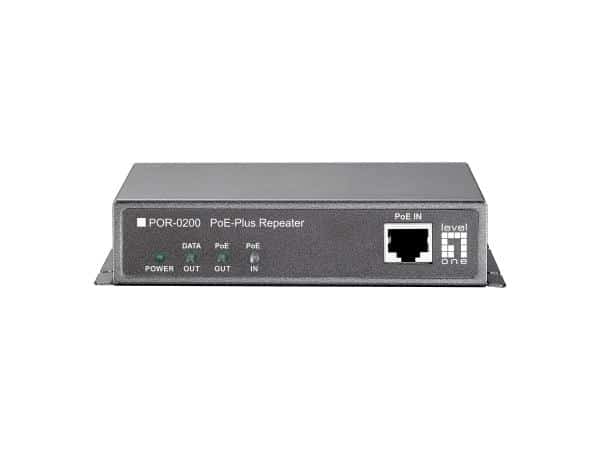 LevelOne POR-0200 netwerkextender Netwerkrepeater Zwart - Afbeelding 4