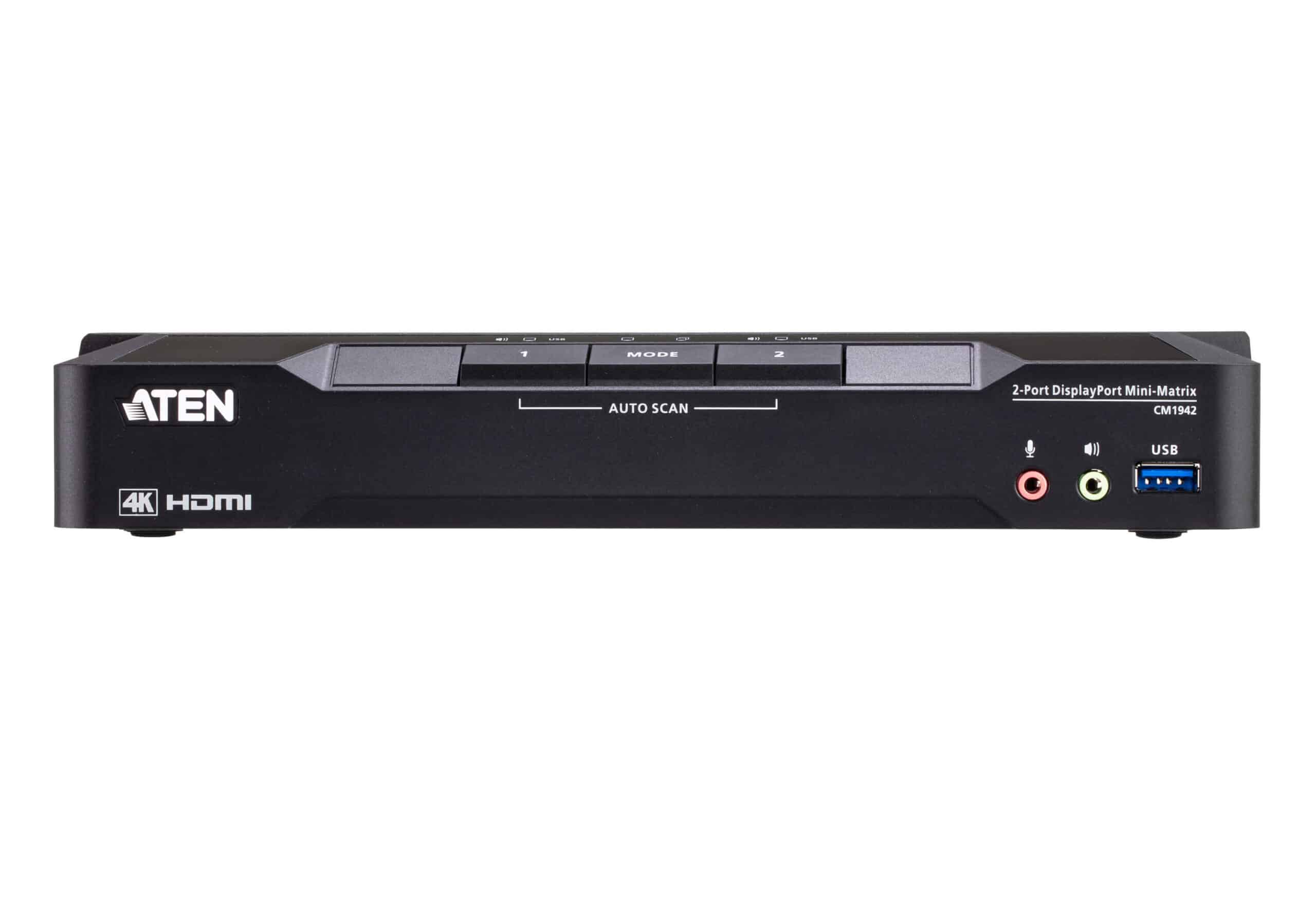 ATEN CM1942 KVM-switch Zwart - Afbeelding 4