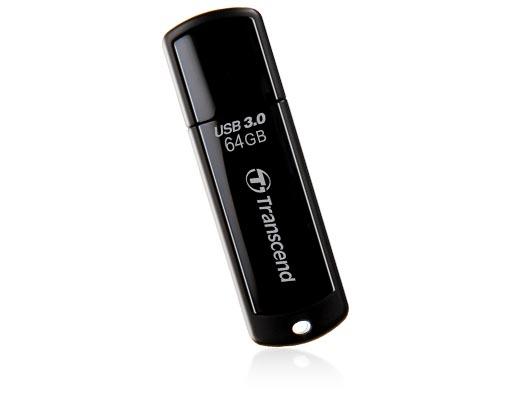 Transcend TS64GJF730 JETFLASH 730, 64GB, USB3.0, MLC, 18/ 70MB/s, White