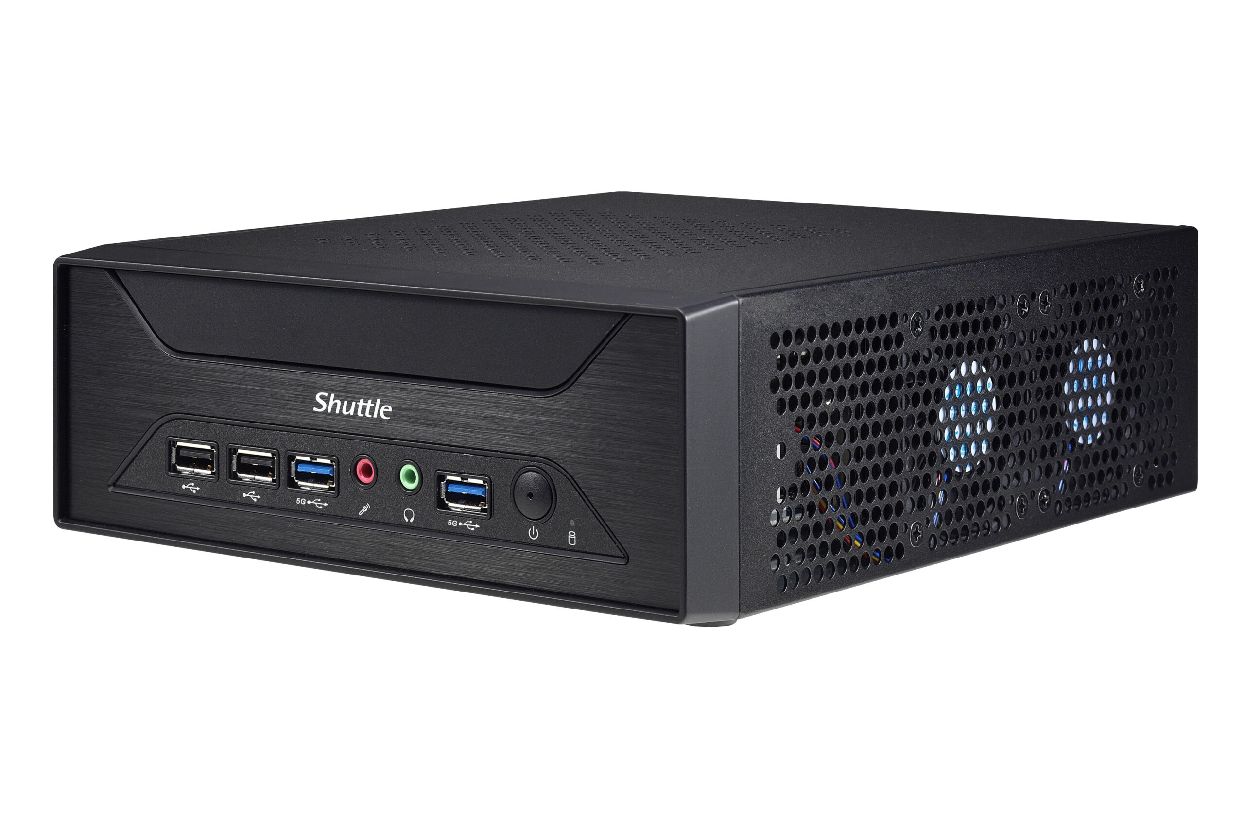 Shuttle XPC slim Barebone XH510G - S1200, Intel H510, 1xDP, 1xHDMI, 1x PCI-E 16X, 1x LAN, 1x 2.5", 2x M.2, 24/7 permanent gebruik - Afbeelding 2