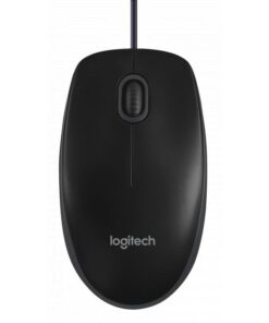 Logitech B100 Wired Office Mouse OEM [USB, Optical 800 DPI, 3 buttons, 1.8m, Black]