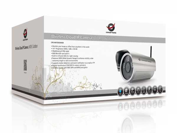 Conceptronic CIPCAM720ODWDR bewakingscamera Bullet - Afbeelding 5