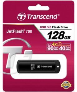 Transcend TS128GJF700 JETFLASH 700, 128GB, USB3.0, MLC, 18/ 70MB/s, Black - Afbeelding 5