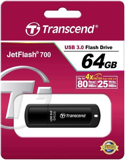 Transcend TS64GJF700 JETFLASH 700, 64GB, USB3.0, MLC, 18/ 70MB/s, Black - Afbeelding 5