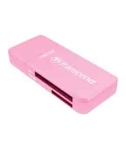 Transcend TS-RDF5R PDF5 Card Reader, USB3.0, SD/microSD, SDHC/SDXC, UHS-I, LED, Roze