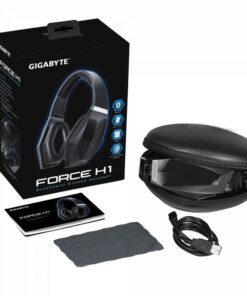 GIGABYTE FORCE H1 hoofdtelefoon/headset Hoofdtelefoons Draadloos Hoofdband Gamen Bluetooth Zwart - Afbeelding 6