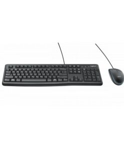 Logitech MK120 Keyb/Mouse desktop set [USB, Optical 1000 DPI, Scroll, Spill-free, Silent, Black] - Afbeelding 3