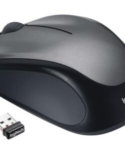 Logitech M235 Wireless mouse [RF 2.4Ghz, Optical 1000 DPI, 3-buttons, Scroll, Grey]