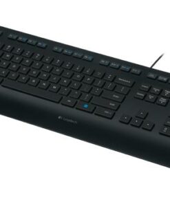 Logitech K280e Keyboard [USB, Full-size, Numpad, Spill-resistant, Palm rest, Black] - Afbeelding 2