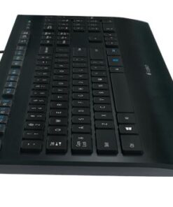 Logitech K280e Keyboard [USB, Full-size, Numpad, Spill-resistant, Palm rest, Black] - Afbeelding 3