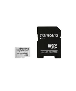 Transcend TS32GUSDHC10V High-endurance SDHC, 32GB, FullHD, Class10, 21/ 20MB/s, Waterproof - Afbeelding 2