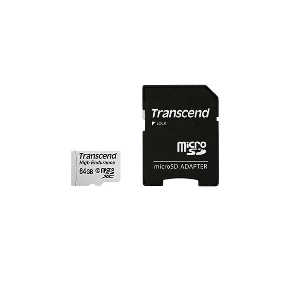 Transcend TS32GUSDHC10V High-endurance SDHC, 32GB, FullHD, Class10, 21/ 20MB/s, Waterproof - Afbeelding 2