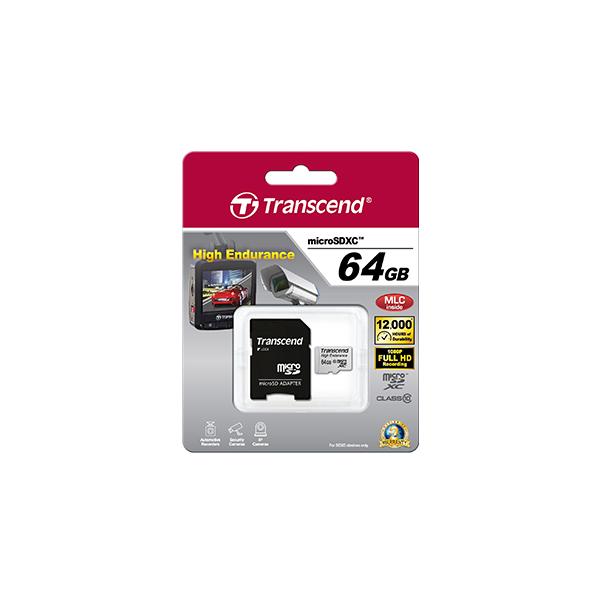 Transcend TS32GUSDHC10V High-endurance SDHC, 32GB, FullHD, Class10, 21/ 20MB/s, Waterproof - Afbeelding 4