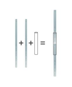 Neomounts FPMA-CPCONNECTSILVER Montagekit plafond - Afbeelding 4