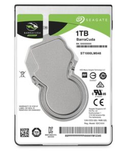 Seagate Barracuda 2.5" interne harde schijf 1 TB 5400 RPM 128 MB 2.5" SATA III - Afbeelding 2
