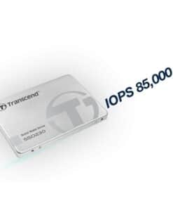 Transcend TS256GSSD230S SSD230 SSD, 256GB, 2.5", SATA3, 3D TLC, 560/ 500MB/s, 65K/ 85K IOPS, Silver - Afbeelding 5