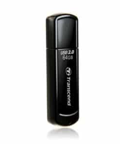 Transcend TS8GJF350 JetFlash 350 USB Flash Drive, 8GB, USB2.0, Black