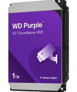 Western Digital WD10PURZ Purple Surveillance HDD, 1TB, 3.5", SATA3, 5400 RPM, 64 MB, 210 MiB/s
