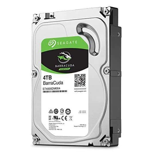 Seagate Barracuda ST4000DM004 interne harde schijf 4 TB 5400 RPM 256 MB 3.5" SATA III