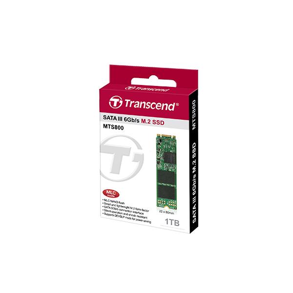 Transcend TS32GMTS800S MTS800S SSD, 32GB, M.2 2280 SSD, SATA3, Upto 500/ 450 MB/s, 75000/70000 IOPS - Afbeelding 2
