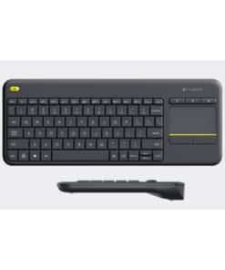 Logitech K400 Plus, Mini, Wireless, RF Wireless, USB-Nano, QWERTY, 10m, Black - Afbeelding 3
