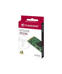 Transcend TS240GMTS420S MTS420 SSD, 240GB, M.2, SATA3 TLC 3D NAND, 560/ 500 MB/s, 65000/85000 IOPS - Afbeelding 2