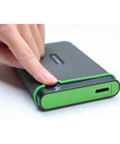 Transcend TS2TSJ25M3G StoreJet 25M3S Portable HDD, 2TB, USB3.1 Gen Type-A, Shock protect, Green - Afbeelding 5